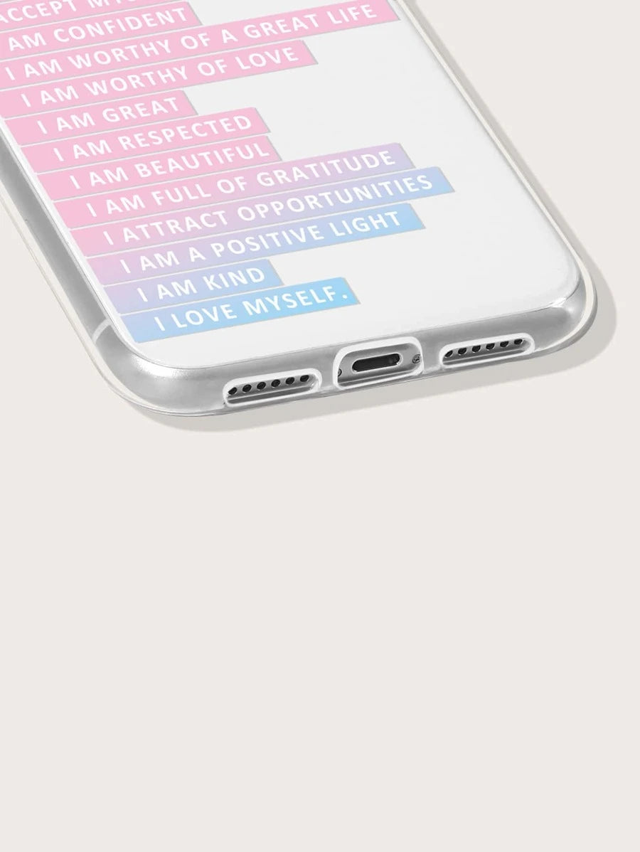 Affirmations Phone Case | Apple Phone Case | My Pretty Tingz