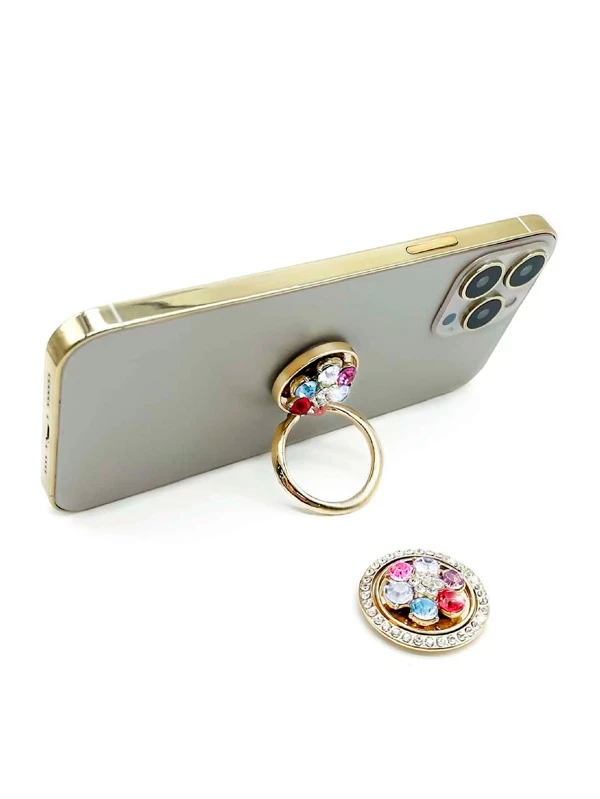Rainbow Rhinestone Ring Holder