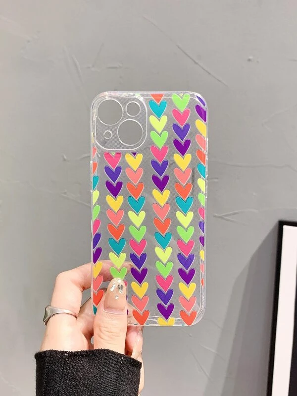 Heart Print Phone Case | Protective iPhone Case | My Pretty Tingz