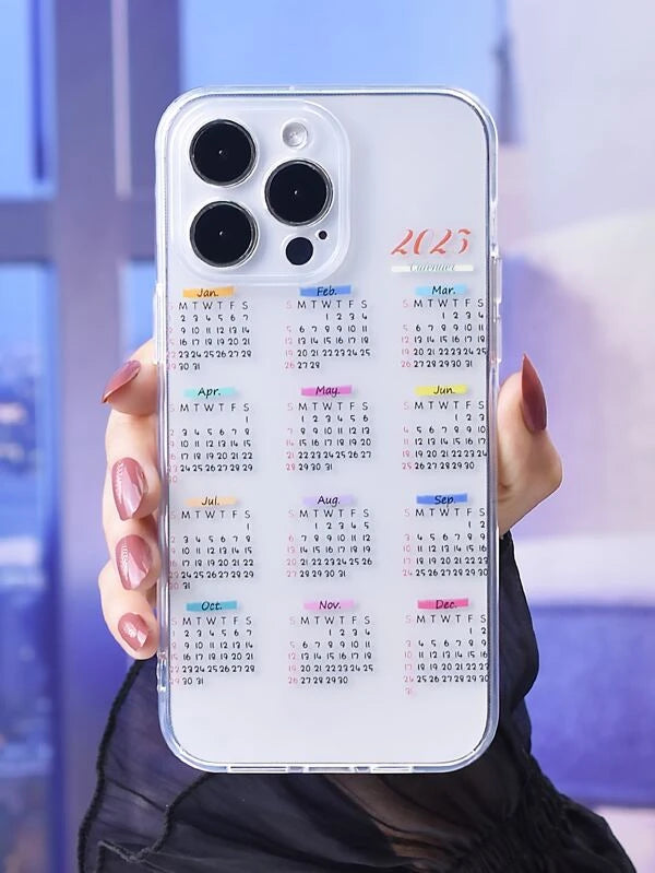 Calendar iPhone Case | Soft iPhone Case | My Pretty Tingz