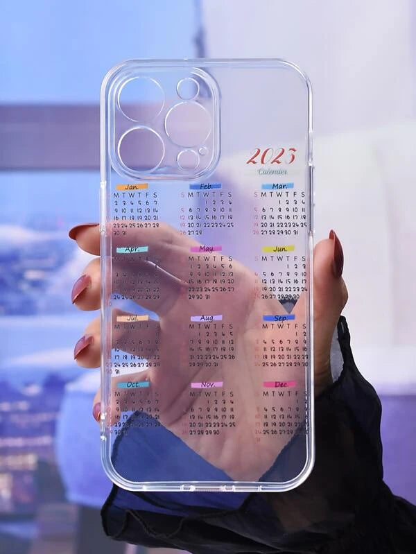 Calendar iPhone Case | Soft iPhone Case | My Pretty Tingz