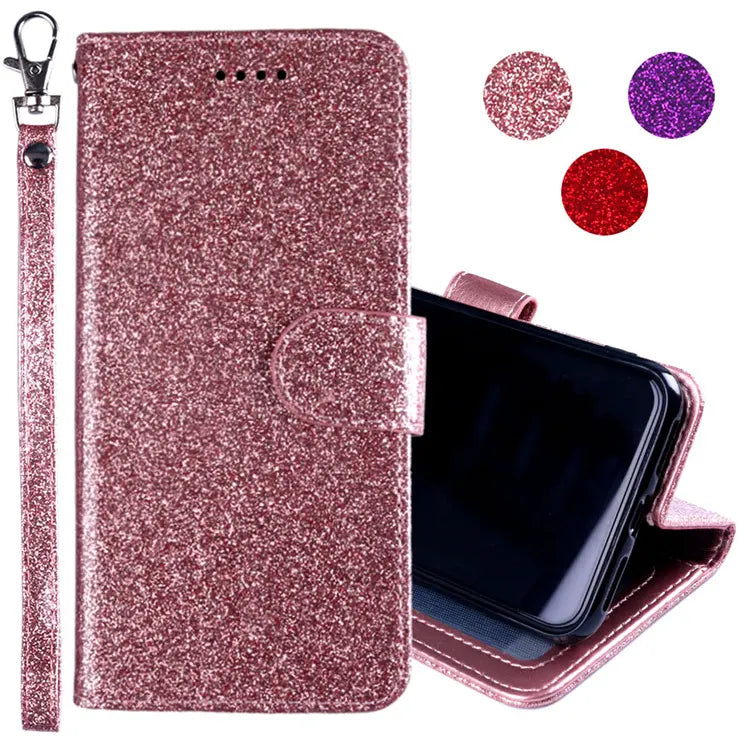 Glitter Wallet Phone Case | Wallet Phone Case | My Pretty Tingz