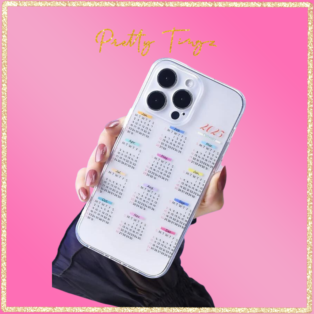 Calendar iPhone Case | Soft iPhone Case | My Pretty Tingz