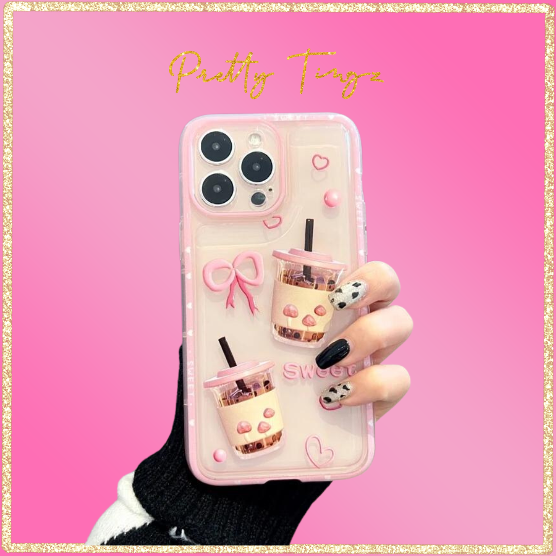 Sip Sweet iPhone Case | Designer iPhone Case | My Pretty Tingz