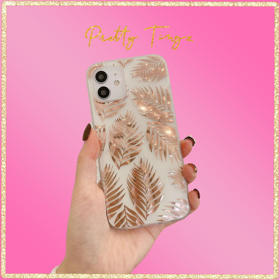 Palm Tree Phone Case | Golden Palms iPhone Case | My Pretty Tingz