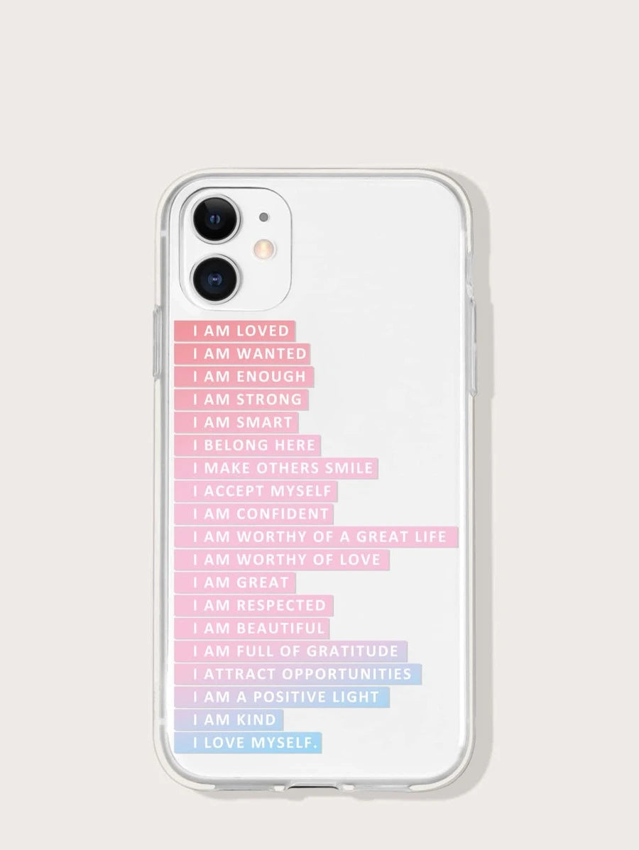 Affirmations Phone Case | Apple Phone Case | My Pretty Tingz
