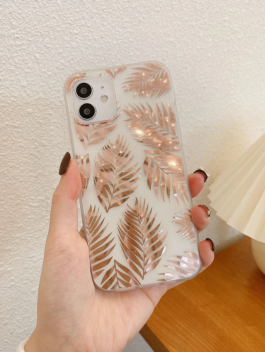 Palm Tree Phone Case | Golden Palms iPhone Case | My Pretty Tingz