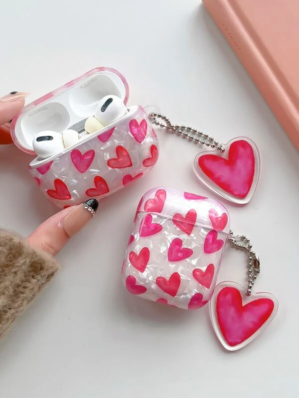 Pink Heart Airpod Case | Cute Airpod Case | My Pretty Tingz
