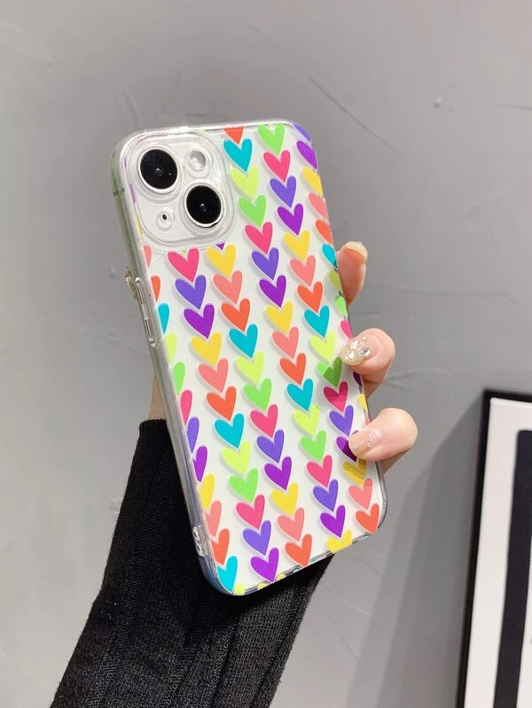 Heart Print Phone Case | Protective iPhone Case | My Pretty Tingz
