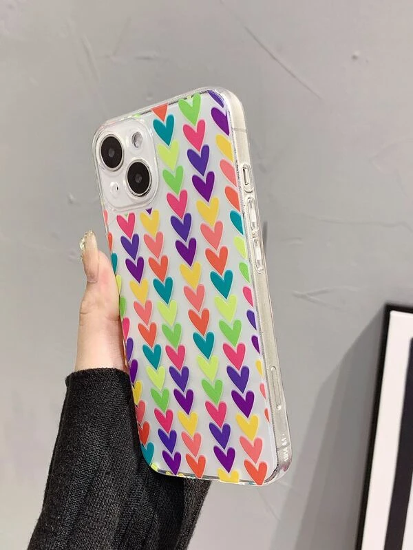 Heart Print Phone Case | Protective iPhone Case | My Pretty Tingz