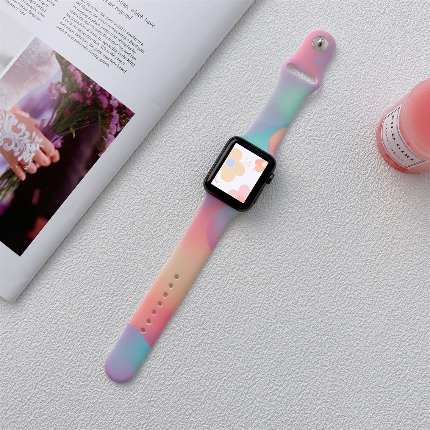 Aurora Apple Watch Band | Silicone Watch Band | My Pretty Tingz