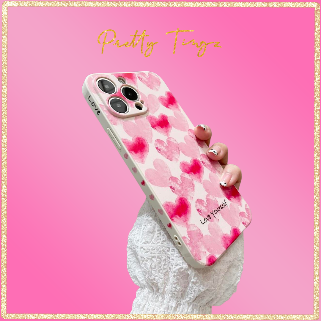 Hearts Phone Case | Heartful iPhone Case | My Pretty Tingz